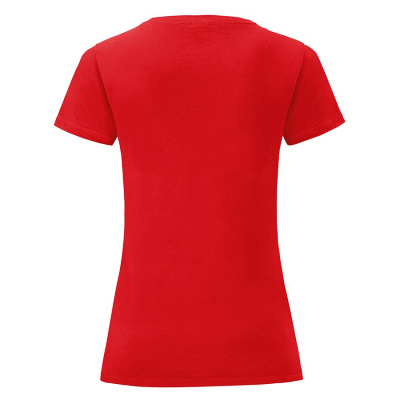 Футболка "Ladies Iconic", красный, M, 100% хлопок, 150 г/м2