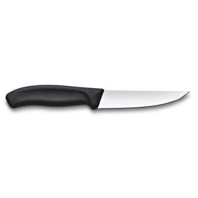 Нож разделочный VICTORINOX SwissClassic с узким прямым лезвием 12 см, чёрный