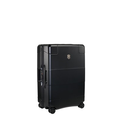 Чемодан VICTORINOX Lexicon, чёрный, 100% поликарбонат, 45x28x68 см, 73 л