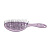 Щетка Dewal Beauty серия "Friendly", продувная, с нейлоновым штифтом, форма улитка, розовая