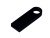 USB 2.0-флешка на 4 Гб с мини чипом и круглым отверстием, черный , размер 4ГБ USB 2.0-флешка на 4 Гб с мини чипом и круглым отверстием, черный , размер 4ГБ