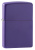 Зажигалка ZIPPO классическая с фиолетовым матовым покрытием | Classic Purple Matte, латунь/сталь, фиолетовая, матовая, 38x13x57 мм Зажигалка ZIPPO классическая с фиолетовым матовым покрытием | Classic Purple Matte, латунь/сталь, фиолетовая, матовая, 38x13x57 мм