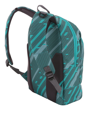 Рюкзак SWISSGEAR, голубой/серый, полиэстер 600D, 32х16х43 см, 22 л
