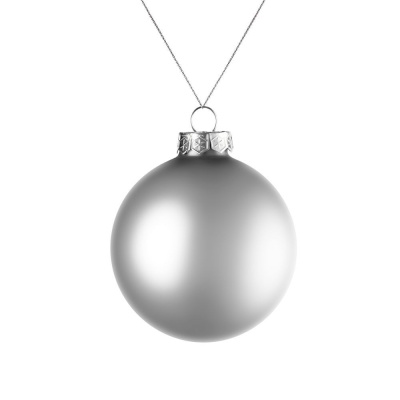 Елочный шар Finery Matt, 8 см