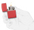 Зажигалка ZIPPO Classic с покрытием Red Matte, латунь/сталь, красная, матовая, 38x13x57 мм Зажигалка ZIPPO Classic с покрытием Red Matte, латунь/сталь, красная, матовая, 38x13x57 мм