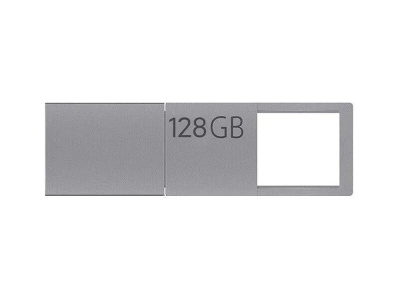 USB 3.0-флешка на 128 Гб с разъемами USB-A и Type-C, серебристый , размер 128ГБ