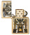 Зажигалка ZIPPO Пламя в стиле ар-деко с покрытием Глянцевая латунь | Art Deco Flame High Polish Brass, латунь/сталь, золотистая, 38x13x57мм Зажигалка ZIPPO Пламя в стиле ар-деко с покрытием Глянцевая латунь | Art Deco Flame High Polish Brass, латунь/сталь, золотистая, 38x13x57мм