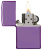 Зажигалка ZIPPO Classic с покрытием Abyss™, латунь/сталь, фиолетовая, глянцевая, 38x13x57 мм