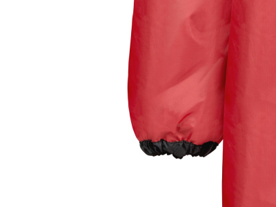 Дождевик Bi-color унисекс, красный/черный , размер XL/2XL