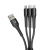 Дата-кабель Armor 3 в 1: micro USB, USB-C, Ligthning, 1.2м, черный, Deppa Дата-кабель Armor 3 в 1: micro USB, USB-C, Ligthning, 1.2м, черный, Deppa