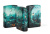 Зажигалка ZIPPO Graveyard с покрытием 540 Matte, латунь/сталь, разноцветная, 38x13x57 мм