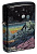 Зажигалка ZIPPO Космос с покрытием Искусственно состаренный хром на 540 | Space in Color 540 Tumbled Chrome, латунь/сталь, разноцветная, 38x13x57 мм