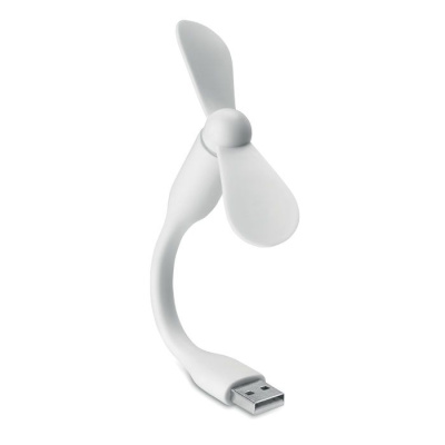 Настольный USB вентилятор белый