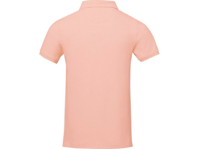 Calgary мужская футболка-поло с коротким рукавом, pale blush pink , размер S