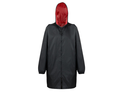 Дождевик Bi-color унисекс, красный/черный , размер XL/2XL