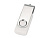 Флеш-карта USB 2.0 16 ГБ Квебек, белый , размер 16ГБ