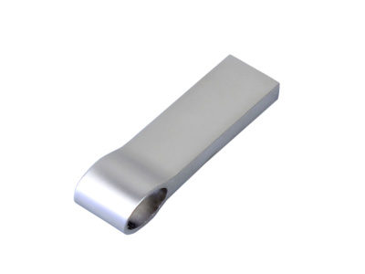USB 2.0-флешка на 32 Гб с мини чипом, компактный дизайн, боковое отверстие для цепочки , размер 32ГБ