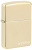 Зажигалка ZIPPO Logo с покрытием Champagne, латунь/сталь, золотистая, глянцевая, 38x13x57 мм