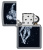 Зажигалка ZIPPO Skateboarding Astronaut с покрытием Flat Grey, латунь/сталь, серая, 38x13x57 мм Зажигалка ZIPPO Skateboarding Astronaut с покрытием Flat Grey, латунь/сталь, серая, 38x13x57 мм