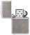 Зажигалка ZIPPO Armor® c античным серебристым покрытием | Antique Silver, латунь/сталь, серебристая, 38x13x57 мм