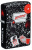 Зажигалка ZIPPO Notebook Design с покрытием 540 Matte, латунь/сталь, разноцветная, матовая, 38x13x57 мм