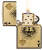 Зажигалка ZIPPO Ace of Skulls Design с покрытием 540 Tumbled Brass, латунь/сталь, золотистая, 38x13x57 мм Зажигалка ZIPPO Ace of Skulls Design с покрытием 540 Tumbled Brass, латунь/сталь, золотистая, 38x13x57 мм