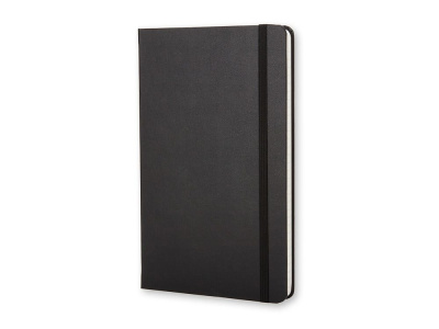 Записная книжка Moleskine Classic (в линейку) в твердой обложке, Pocket (9x14см), черный , размер A6