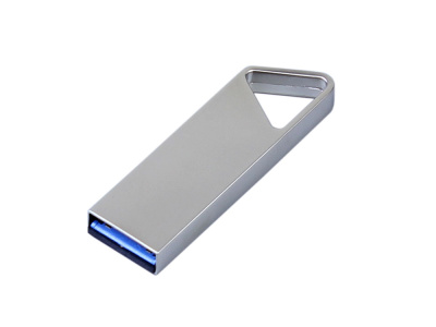 USB 2.0-флешка на 8 Гб с мини чипом, компактный дизайн, отверстие треугольной формы для цепочки , размер 8ГБ