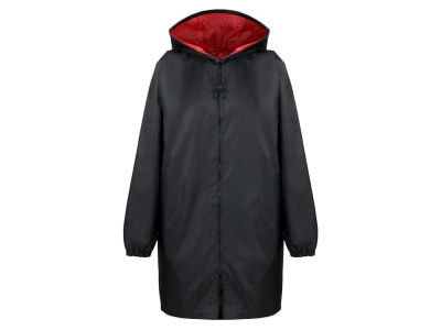 Дождевик Bi-color унисекс, красный/черный , размер XL/2XL