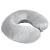 Подушка дорожная  "SOFT"; memory foam, микрофибра,серый