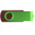 Флешка TWIST WOOD COLOR Темное дерево с салатовым 4014.32.15.32ГБ Флешка TWIST WOOD COLOR Темное дерево с салатовым 4014.32.15.32ГБ