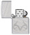 Зажигалка ZIPPO Reatree® с покрытием High Polish Chrome, латунь/сталь, серебристая, 38x13x57 мм