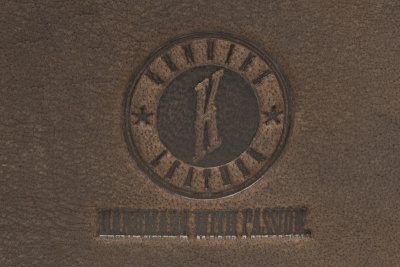 Сумка KLONDIKE 1896 коллекция «ИСТОК | MAIN», натуральная кожа в темно-коричневом цвете, 40 х 31 х 10 см
