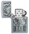 Зажигалка ZIPPO Lucky 7 с покрытием Street Chrome, латунь/сталь, серебристая, 38x13x57 мм Зажигалка ZIPPO Lucky 7 с покрытием Street Chrome, латунь/сталь, серебристая, 38x13x57 мм