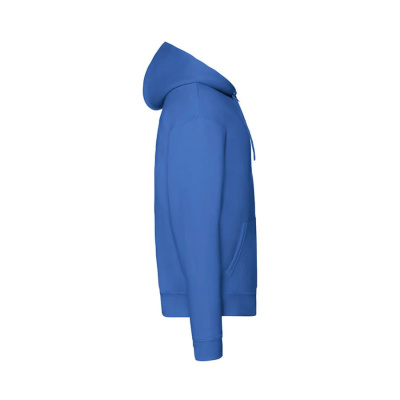 Толстовка "PREMIUM HOODED SWEAT JACKET", ярко-синий_XL, 70% х/б, 30% п/э, 280 г/м2