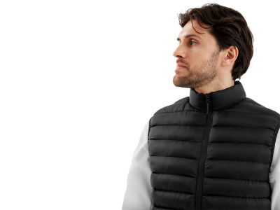 Стеганый жилет Uniqloud, черный , размер XL