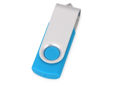 Флеш-карта USB 2.0 8 ГБ Квебек, голубой , размер 8ГБ