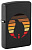 Зажигалка ZIPPO Цветные блоки с черным матовым покрытием | Colorblock Black Matte, латунь/сталь, черная, 38x13x57 мм