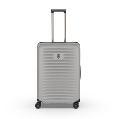 Чемодан VICTORINOX Airox Advanced, серо-белый матовый, 100% поликарбонат Makrolon, 46x29x69 см, 75 л