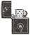 Зажигалка ZIPPO Marble Flame с покрытием High Polish Black, латунь/сталь, черная, глянцевая, 38x13x57 мм