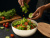 Салатник Bowl с бамбуковой крышкой, бежевый Салатник Bowl с бамбуковой крышкой, бежевый