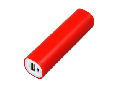 PB030 Универсальное зарядное устройство power bank  прямоугольной формы. 2600MAH. Красный , размер 2600 mAh
