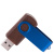 Флешка TWIST WOOD COLOR Темное дерево с синим 4014.32.01.16ГБ3.0 Флешка TWIST WOOD COLOR Темное дерево с синим 4014.32.01.16ГБ3.0