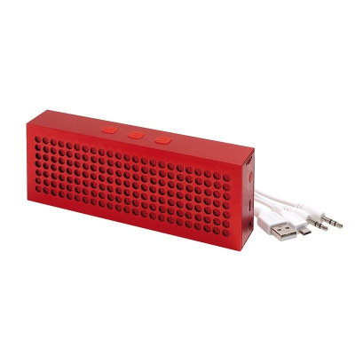 Bluetooth колонка BRICK Красный
