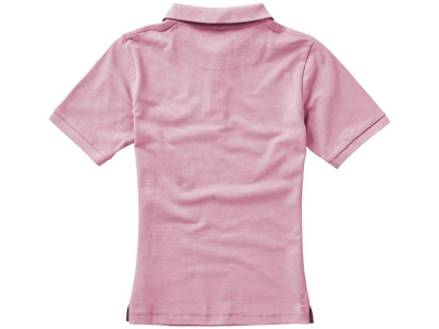 Calgary женская футболка-поло с коротким рукавом, light pink , размер S