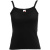 Майка "Lady-fit Strap T", черный_XL, 100% х/б, 220 г/м2