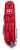 Нож перочинный VICTORINOX Spartan, 91 мм, 12 функций, полупрозрачный красный Нож перочинный VICTORINOX Spartan, 91 мм, 12 функций, полупрозрачный красный