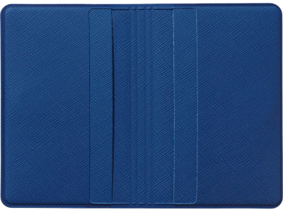 Футляр-книжка на 4-е карты с RFID Favor, синий