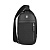 Рюкзак на одно плечо VICTORINOX Architecture Urban2 Sling Bag, черный, полиэстер/кожа, 17x8x28 см, 4 л
