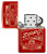 Зажигалка ZIPPO «Работает!» с металлизированным красным покрытием | It Works Design Metallic Red, латунь/сталь, красная, 38x13x57 мм Зажигалка ZIPPO «Работает!» с металлизированным красным покрытием | It Works Design Metallic Red, латунь/сталь, красная, 38x13x57 мм